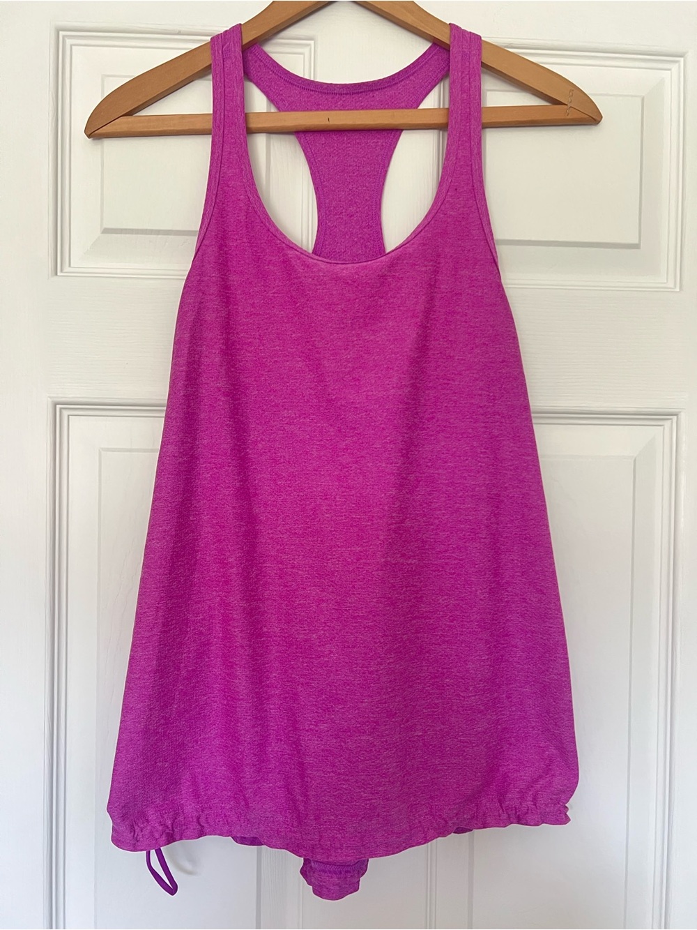 Under Armour Women's Racerback Tank Top in Bright Heathered Magenta